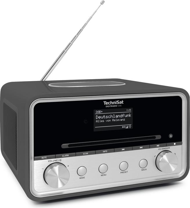Produktbild TechniSat DigitRadio 586 (DAB+, Internetradio, UKW, Bluetooth, WLAN)