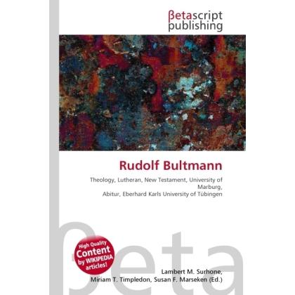 Rudolf Bultmann, Sachbücher