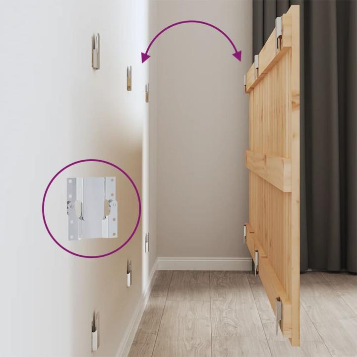 Actual product image vidaXL Wand-Kopfteil (147 x 3 x 60 cm)