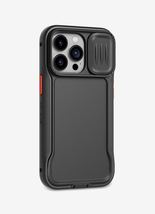 Actual product image tech21 Evo Max w/Holster, Cover, Apple, iPhone 13 Pro, 15.5 cm (6.1 inch), Black (Apple iPhone 13 Pro)