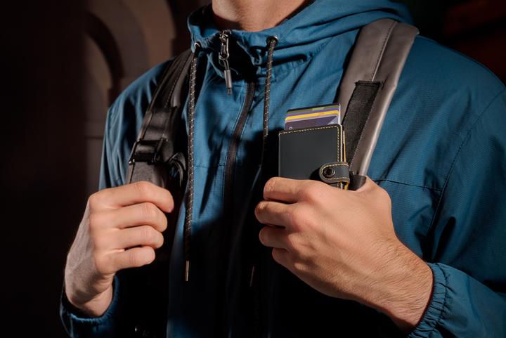 Immagine prodotto Secrid Portafoglio Mini MATTE Mini & ocra