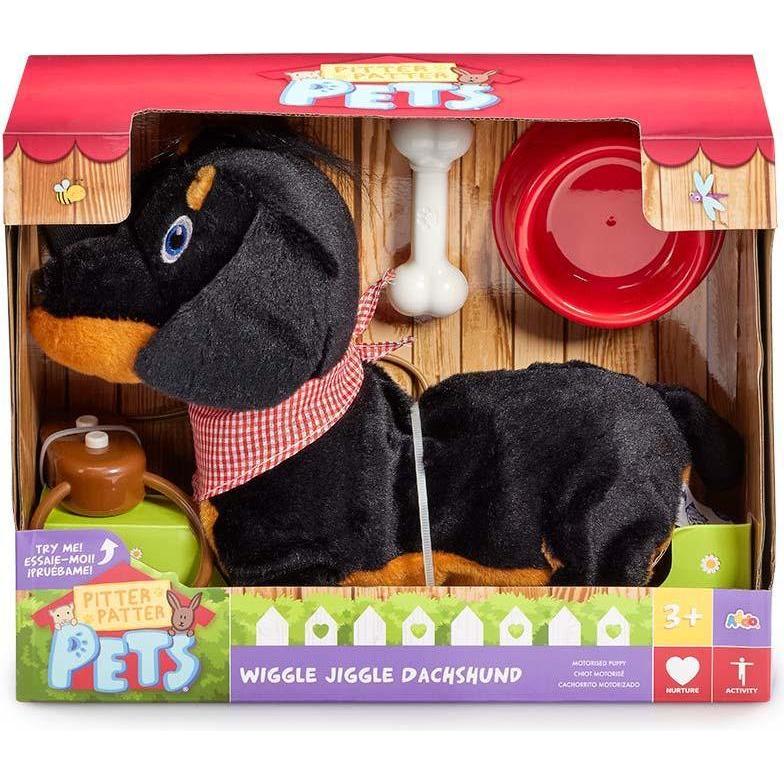 Thumbnail - Addo HAPPY PETS Wiggle Jiggle Dachshund (Plüschspielzeug), Hundespielzeug