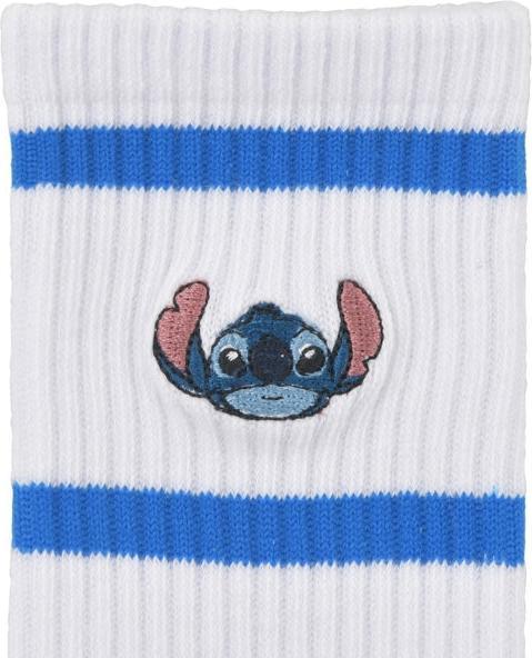 Immagine prodotto Disney Stitch gestrickte College-Gesichtssocken Weiss (36 - 39)