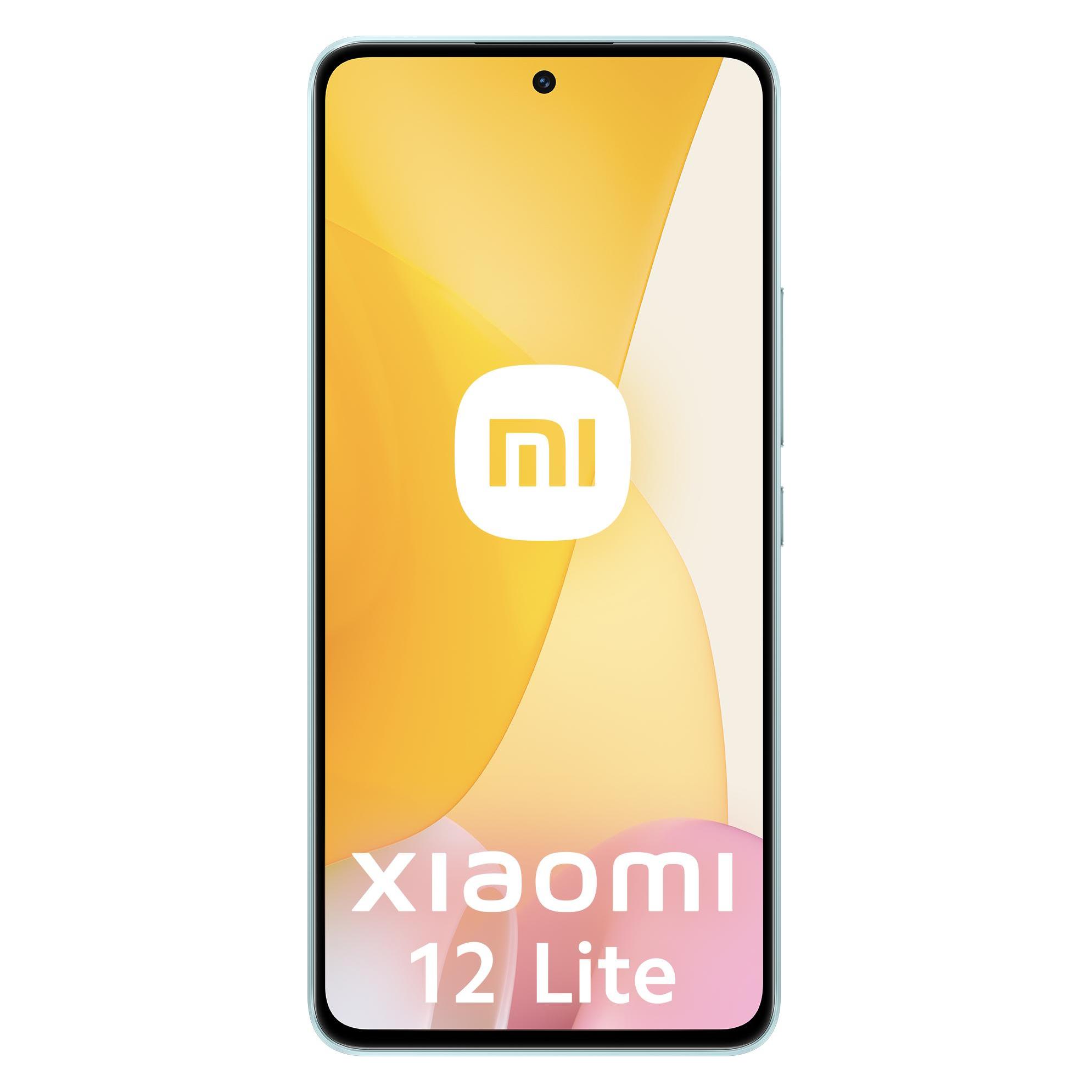 Xiaomi 12 Lite 5G (128 GB, Lite Green, 6.55", Dual SIM, 5G), Smartphone, Grün