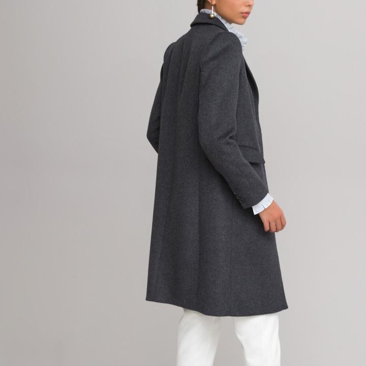 Actual product image La Redoute Collections Coat with button fastening