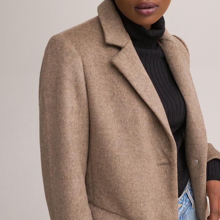 Actual product image La Redoute Collections Coat with button fastening