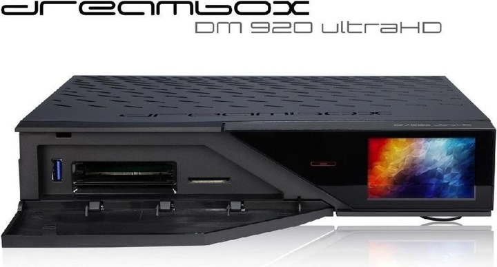 Produktbild Dreambox Dm 920 UHD (8 GB, DVB-S2X, CI-Schacht, Festplatte)