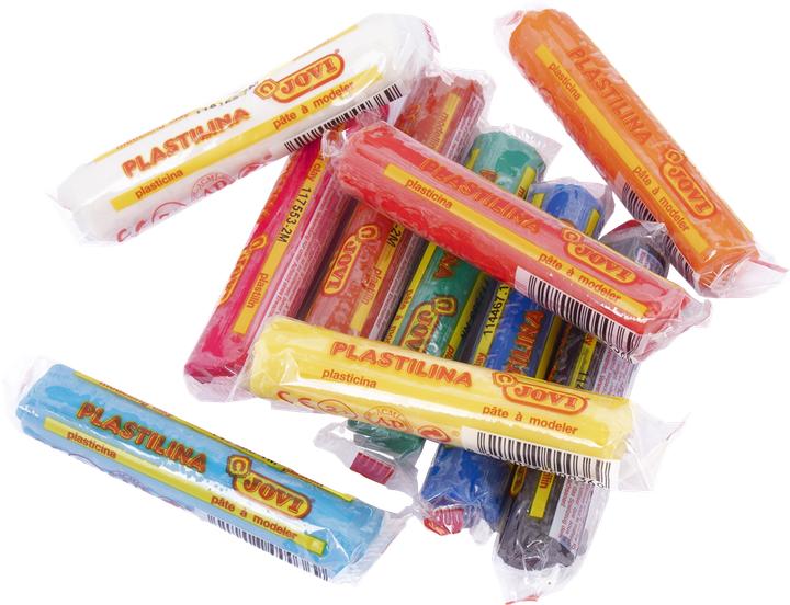 Produktbild Jovi Knete PLASTILINA farbsortiert, 10 Farben je 15,0 g
