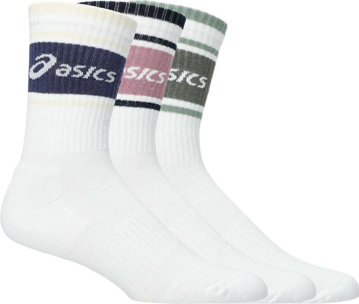 Actual product image ASICS Performance Crew-Pack-Socken mit Logo (39 - 42)