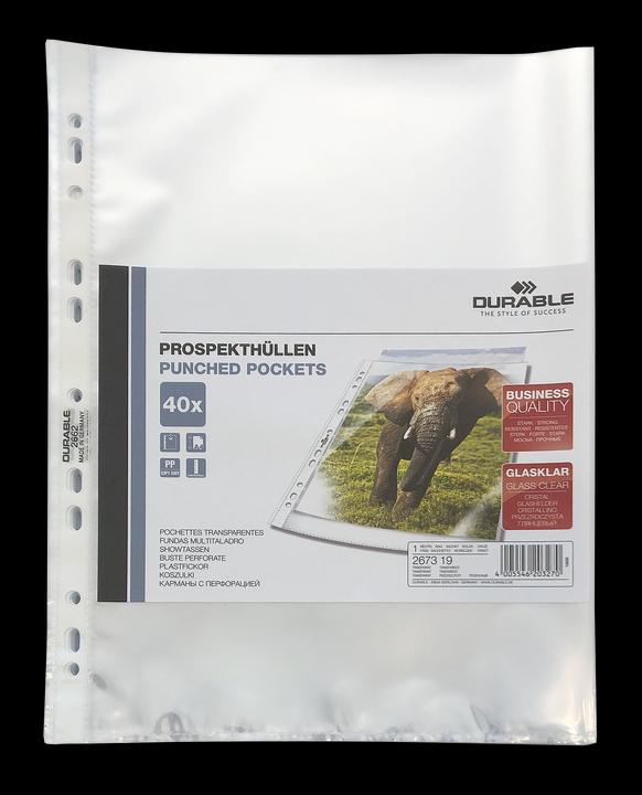 Immagine prodotto Durable Coperchio trasparente (A4, 40 x)
