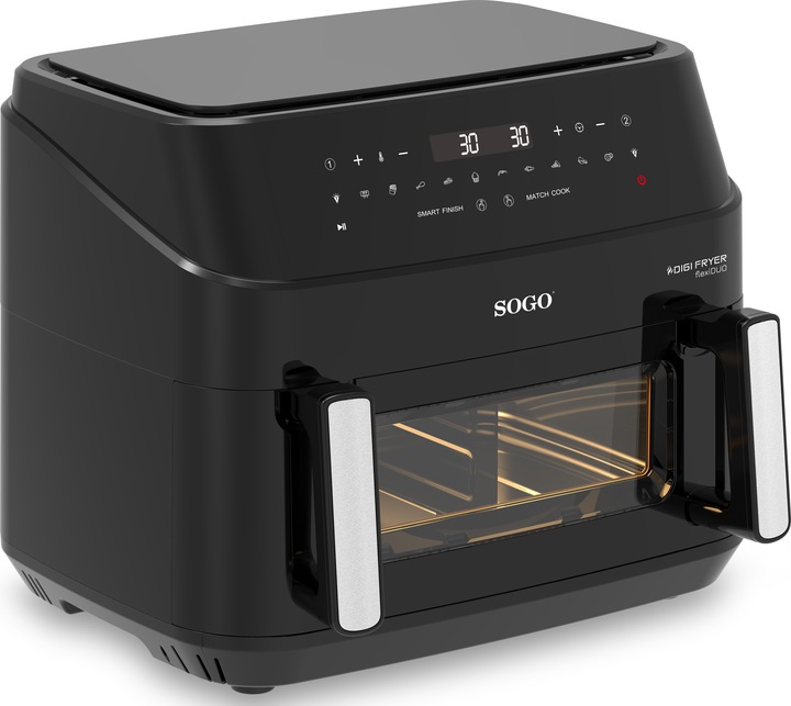 Image du produit Sogo Human Technology FRE-SS-10895 Friteuse à air chaud 2600W Fonction minuterie, protection contre la