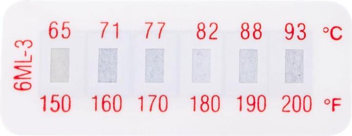 Image du produit RS PRO Autocollant de température 65-93°C