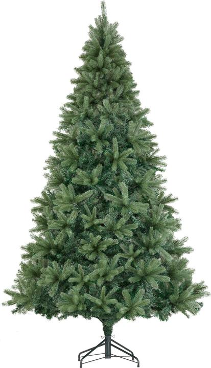Immagine prodotto tectake Künstlicher Weihnachtsbaum Prancer, Spritzgussnadeln (210 cm)