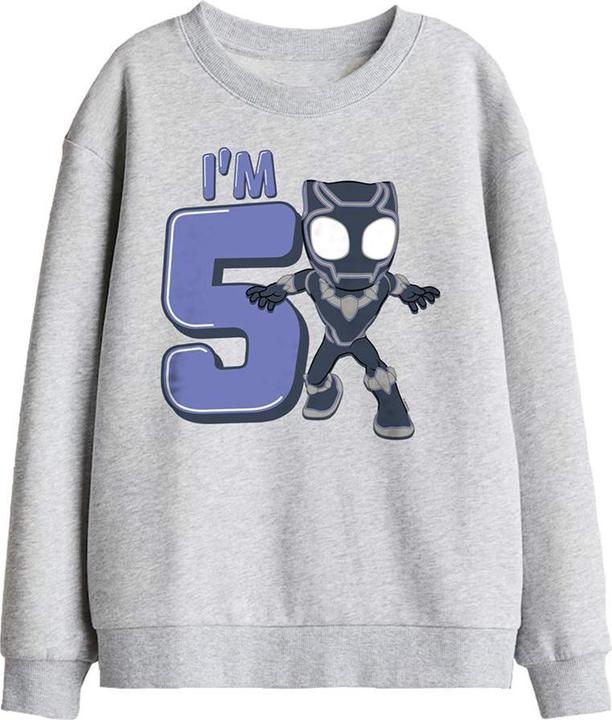 Produktbild Black Sweatshirt 5. Geburtstag (116)