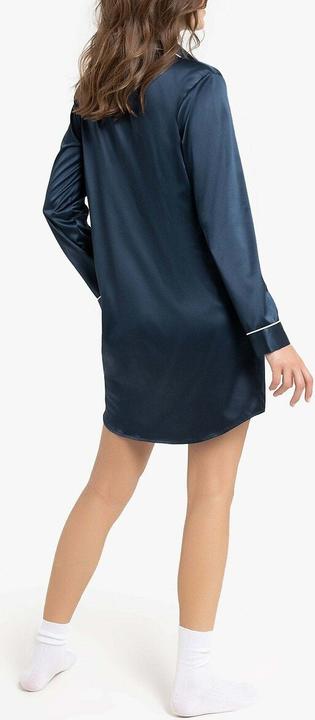 Produktbild La Redoute Collections Langärmeliges Nachthemd aus Satin (48)