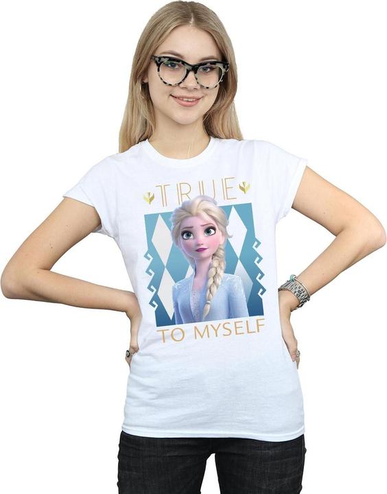 Immagine prodotto Disney Frozen 2 Elsa True To Myself Maglietta Donna (XXL)