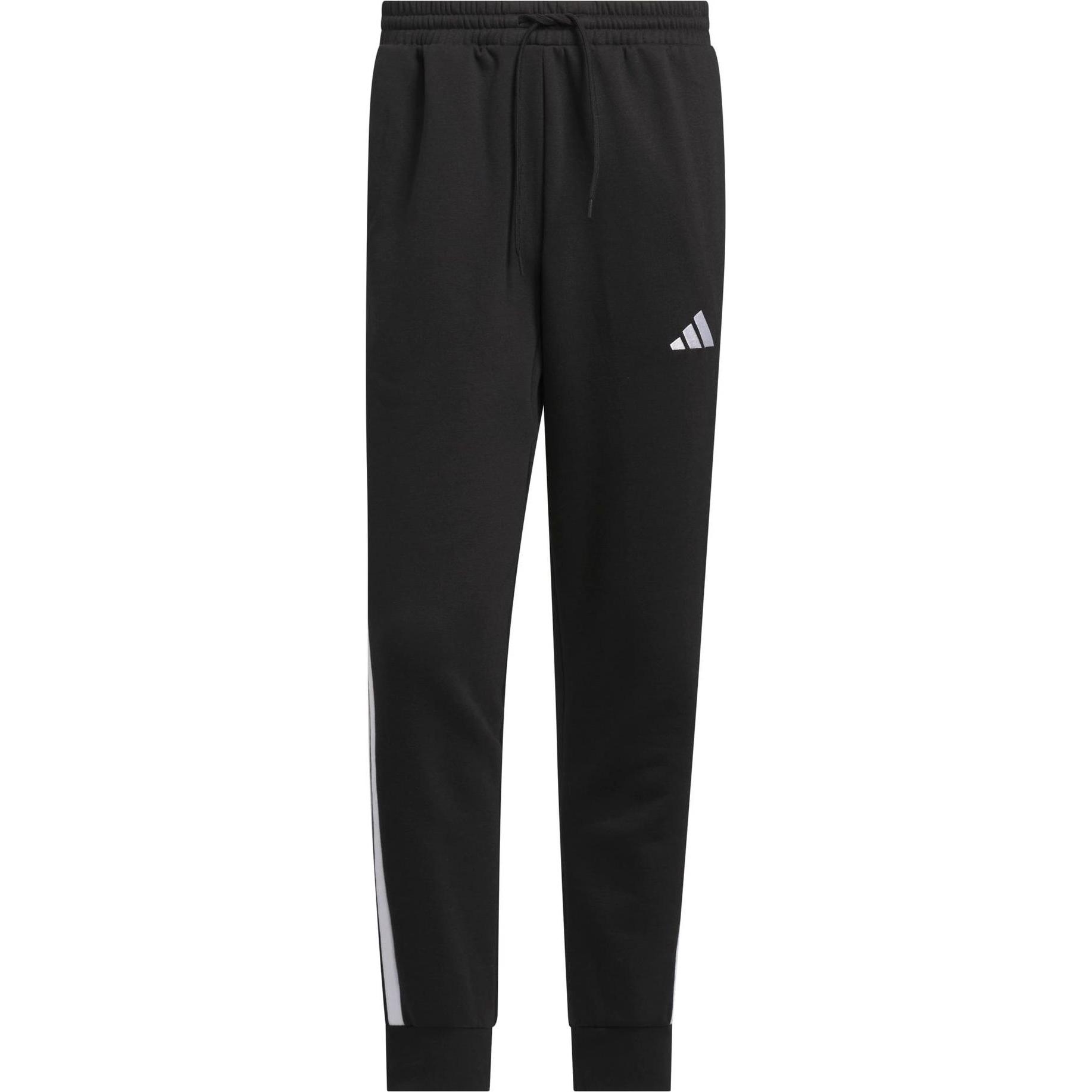 Nike, Uomini, Pantaloni sportivi, Essentials 3-Streifen Fleecehose für Herren (XXL), Nero