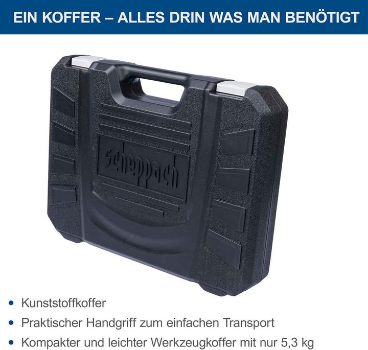 Immagine prodotto Scheppach Werkzeugkoffer-Set (97 pezzi)