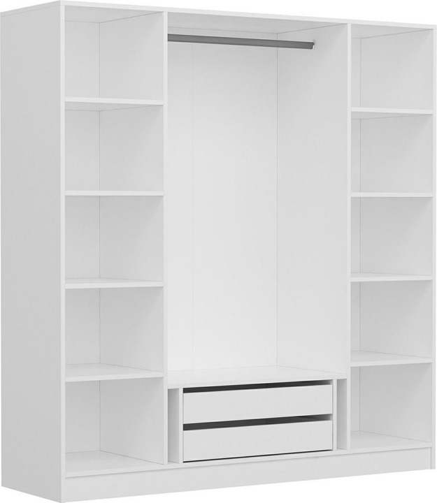 Produktbild Skye Decor Kale Mirror Four Door Wardrobe