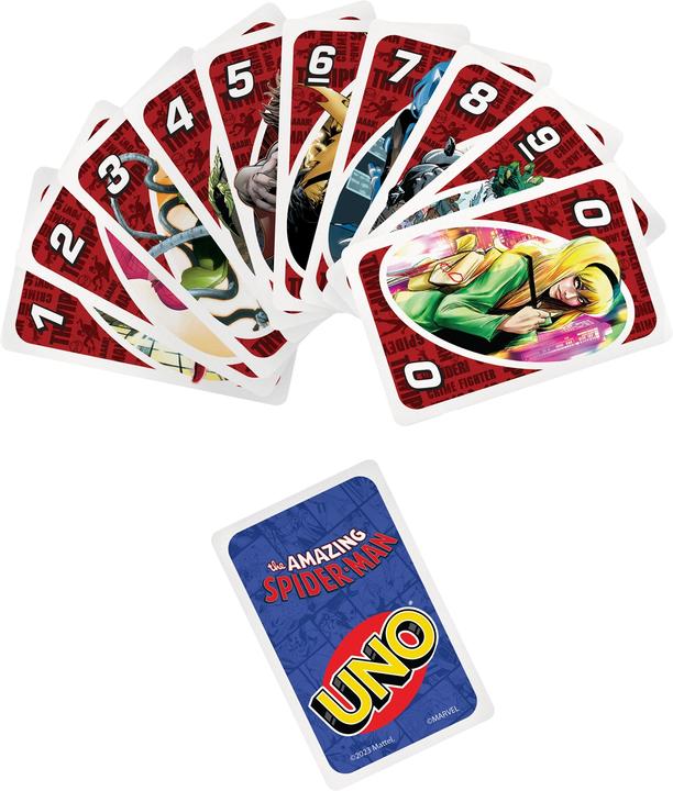 Produktbild Mattel Games Uno Spider-Man (Deutsch, Französisch, Italienisch)