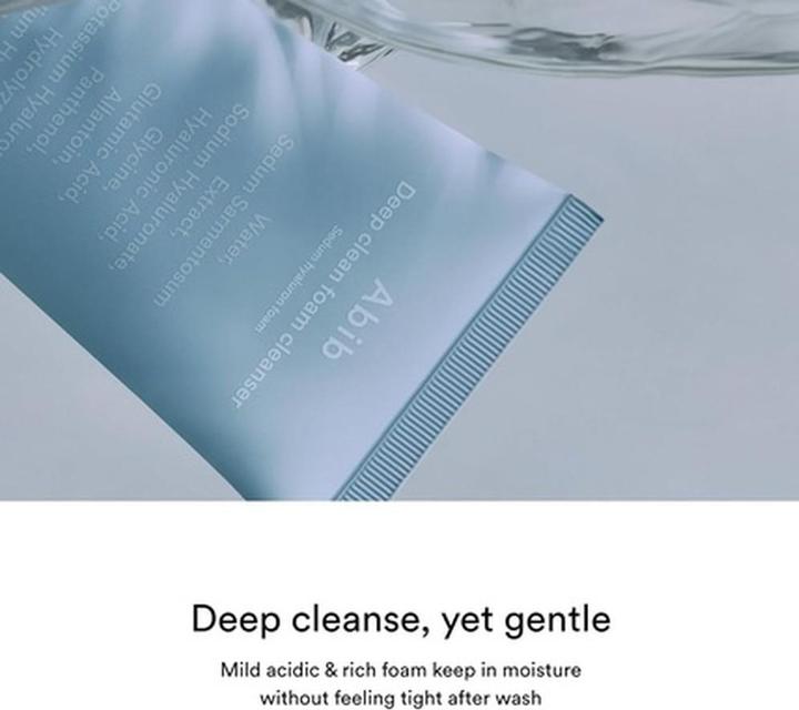 Actual product image Abib Deep Clean Foam Cleanser Sedum Hyaluron 150ml (Cleansing Foam, 150 ml)