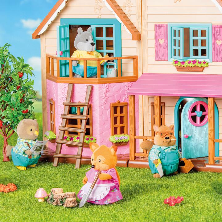 Produktbild L‘il Woodzeez LI'L WOODZEEZ Grosses Cottage-Haus, WZ6548Z/WZ6749Z