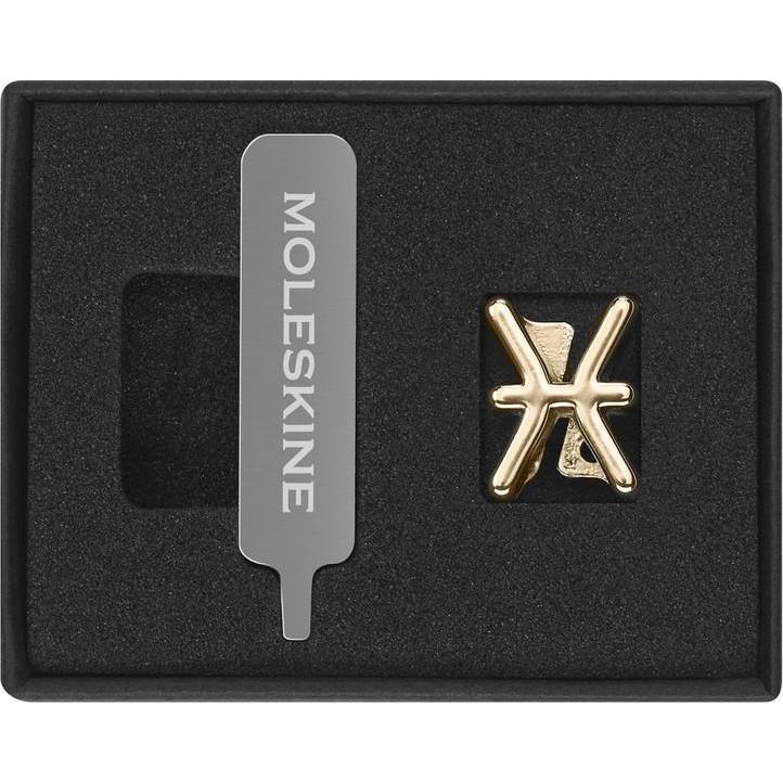 Thumbnail - Moleskine, Heft + Block, Pins Pisces Gold