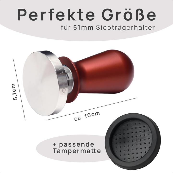 Actual product image Natumo Tamper-Set mit Tampermatte