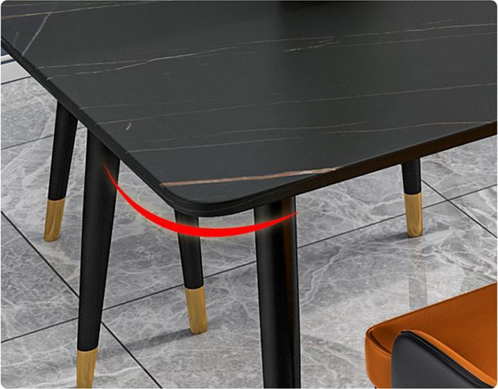 Produktbild Spa Solutions Esstisch Milano Roland-Black 160 cm (160 x 80 x 75 cm)