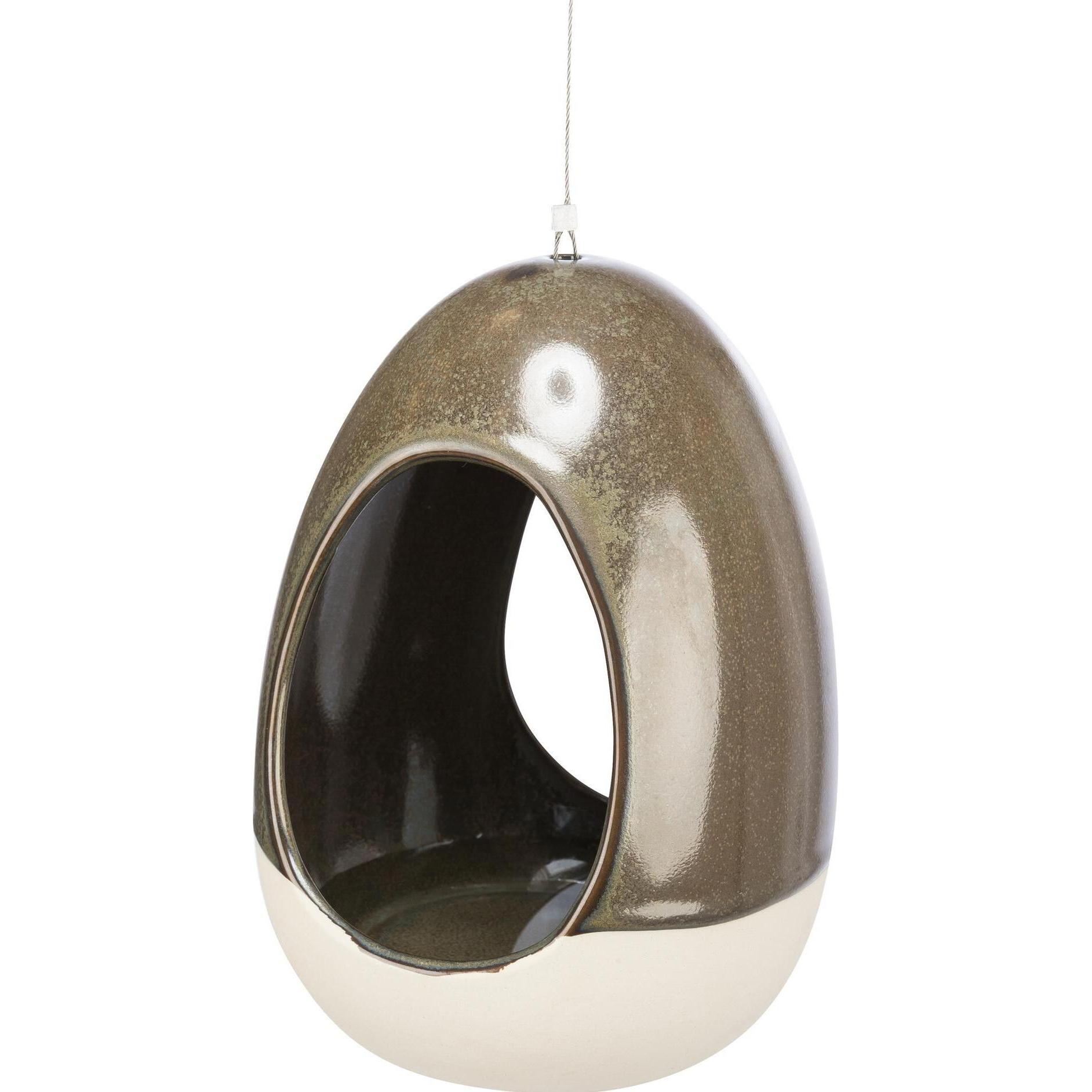 Mangeoire Pour Oiseaux - Trixie - Modèle 55531 - Céramique - 150ml - Vert