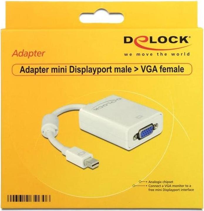 Produktbild Delock Mini-DisplayPort zu (VGA, 18 cm)