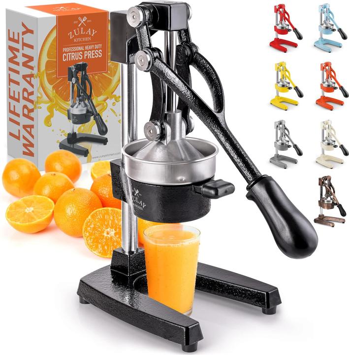 Actual product image Zulay Kitchen Citrus Juicer Black Large