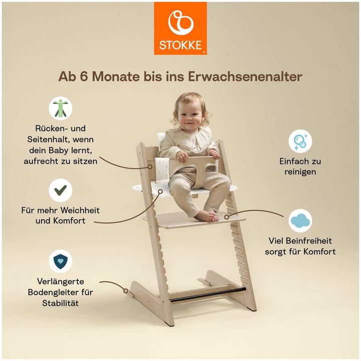 Actual product image Stokke Tripp Trapp Bundle Baby Set Cushion (Highchair)