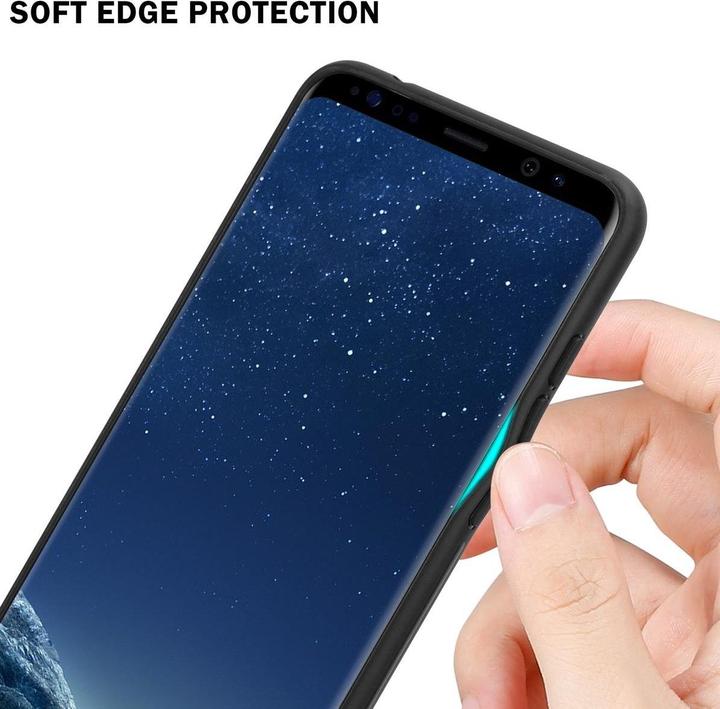 Actual product image Cadorabo TPU 2 colors glass cover (Samsung Galaxy S8+)