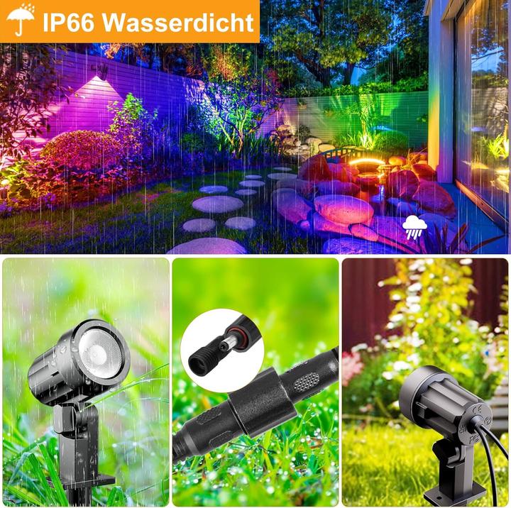 Immagine prodotto LS Spot LED da giardino (3600 lm, IP66)