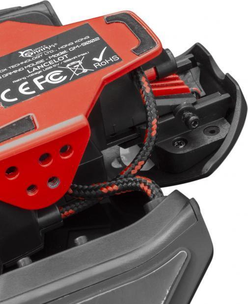 Actual product image Gaming mouse Shark Lancelot RGB, Interchangeable mouse with RGB illumination (Cable)