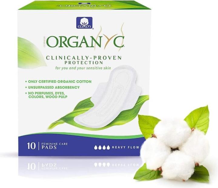 Actual product image Organyc Sanitary napkins (10 x)
