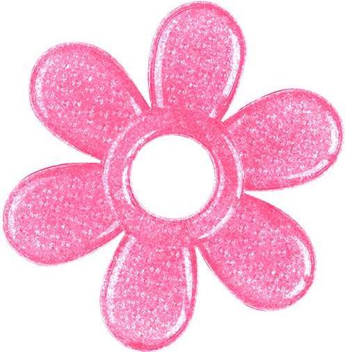 Immagine prodotto Babyono Anello di dentizione con fiore in gel (1 pz) (0 Mesi)