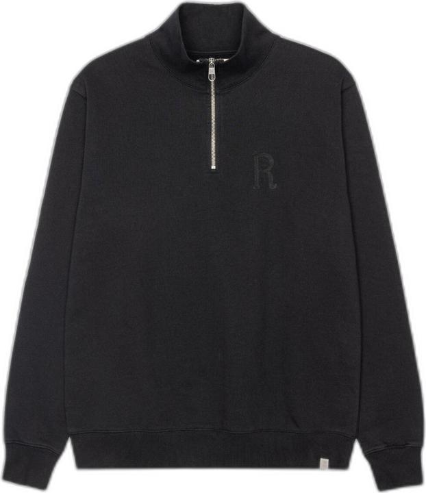 Actual product image Revolution Classic half-zip sweatshirt with embroidery on chest (L)