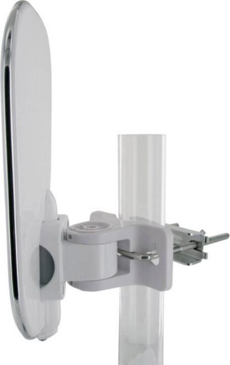 Immagine prodotto Schwaiger DTA4000 011 - All'aperto - Bianco - 8,5 m - 36 dB - Doppia polarizzazione - DVB-T,DVB-T2 (Antenna piatta, DVB-T / -T2)