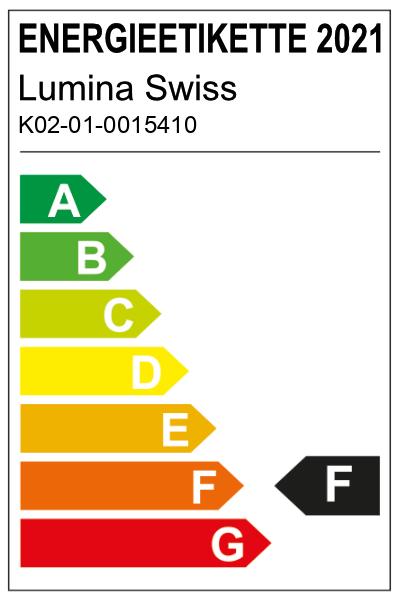 Label énergétique Lumina Swiss Kit de bande LED multicolore+ (RGBWW) 5m Premium Outdoor Smartpanel (Blanc chaud, 500 cm, Extérieur)