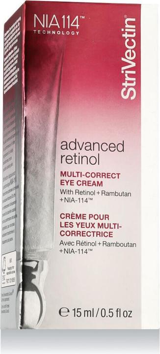 Actual product image StriVectin Advanced Retinol (Eye Care Cream, 15 ml, Day + Night)