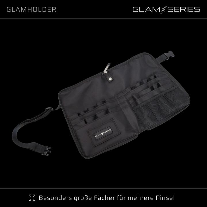 Produktbild Wiltec GlamSeries GlamHolder Pinselgürtel Pinseltasche Kosmetiktasche Gürteltasche