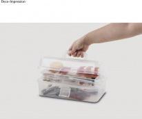 Actual product image Rayher Kunststoff-Werkzeugkiste (17 cm, 1x)