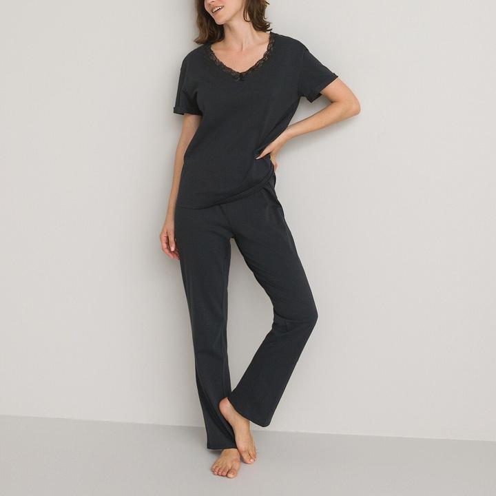 Immagine prodotto La Redoute Collections Pigiama in jersey con maniche corte (40, 42)