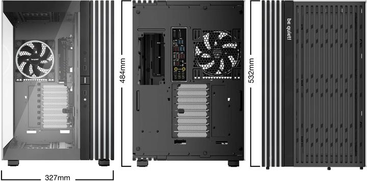 Productafbeelding be quiet! LICHTBASE 900 FX Zwart (XL-ATX, ATX, mATX, Mini-ITX)
