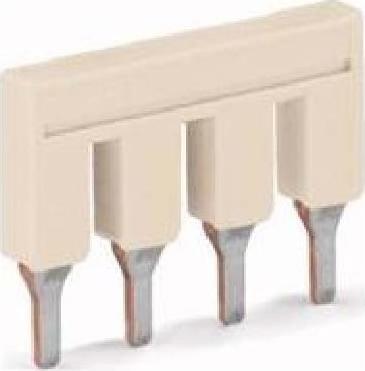 Actual product image Wago 2006-405. width: 35.3 mm, height: 19 mm, depth: 4.1 mm. Amperage: 41 A