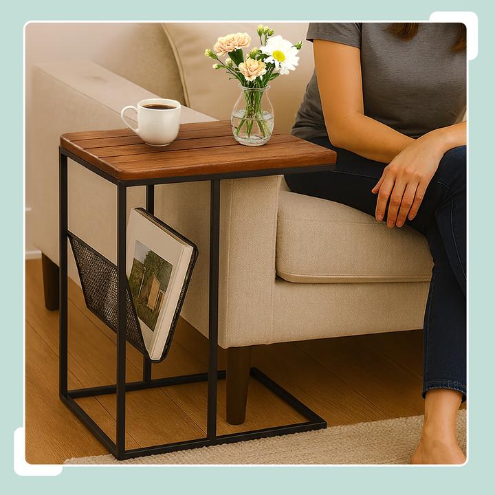 Actual product image Relaxdays Side table (30 x 51 x 63 cm)