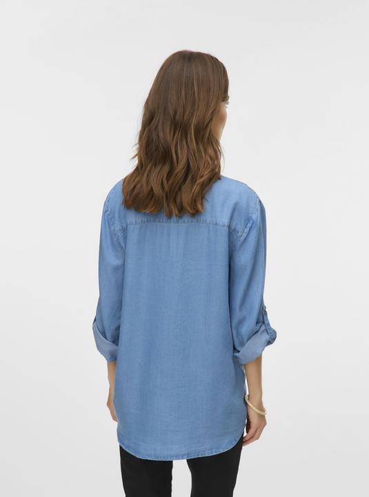 Image du produit Vero Moda Maternity Locker geschnitten Hemdkragen Hemd Hemd (XS)