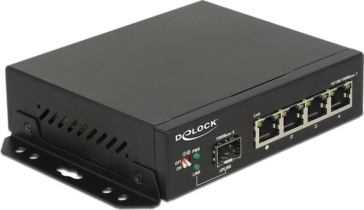 Immagine prodotto Delock Switch Gigabit Ethernet 4 porte + 1 SFP (4 porte)